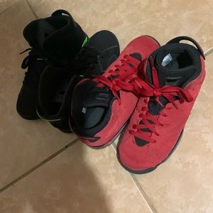 2 shoes for 50 Jordan 6 grand lighting red Jordan 6 s